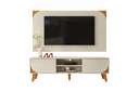 Ver imagem 1 de Rack com Painel para TV 182cm 2 Portas Duna MDP Cumaru/Opala Sala