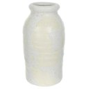 Ver imagem 1 de Vaso Ceramica 22cm Off White Florarte Flor Arte