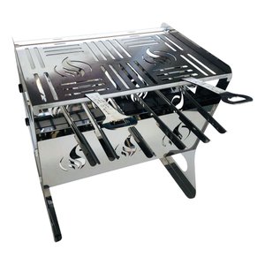 Churrasqueira Brasa Nobre Inox Desmont. Titangrill Compact