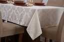 Ver imagem 3 de toalha de mesa retangular 6 lugares jacquard 1,35x2,00:palha