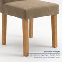 Ver imagem 4 de Conjunto 8 Cadeiras para Sala de Jantar Lyra