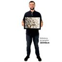 Ver imagem 2 de Quadro Decorativo Floral Luxo Primavera Branca em Moldura Caixa Tacolado Moldura Caixa 3cm Madeira S