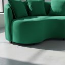 Ver imagem 4 de Sofá Apolo 160cm Veludo:Verde