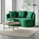 Ver imagem 2 de Sofá Apolo 160cm Veludo:Verde