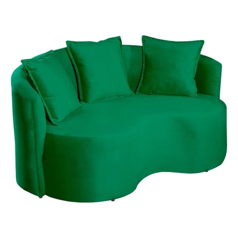 Sofá Apolo 160cm Veludo:Verde