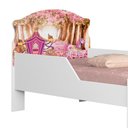 Ver mais imagens de Guarda Roupa Infantil 3 Portas 2 Gavetas e Mini Cama Infantil 153x79 MDF Decmade