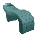 Ver imagem 1 de Maca Estofada para Clínica de Estética Facial com Capitonê Andressa Veludo Speciale Home