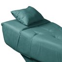 Ver imagem 3 de Maca Estofada para Clínica de Estética Facial com Capitonê Andressa Veludo Speciale Home