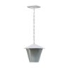 Luminária Imperial de Teto Alumínio Fundido Branco 38cm Ouro Minas L020IOM - 1