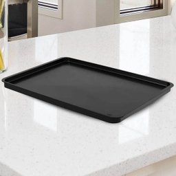 24 Bandejas Plásticas para Servir 32x23cm Restaurante Fast Food Bar Lanchonete Preto A4 - 4 24 Bandejas Plásticas para Servir 32x23cm Restaurante Fast Food Bar Lanchonete Preto A4 - 4