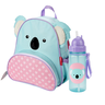 Kit escolar Koala Skip Hop Mochila Infantil + Garrafa 2pçs - 1