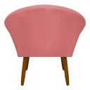 Ver mais imagens de Poltrona Decorativa para Sala Recepção Manicure Consultório Stella Suede