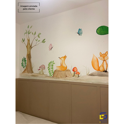 Moldura Rodameio Painel Ripado Eva Autocolante Liso 3,5cmx5mm 5 Metros - Branco - 5