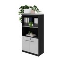 Ver imagem 2 de Armário de Escritório 80cm 2 Portas com Chave Multimóveis CR25298