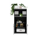 Ver imagem 4 de Armário de Escritório 80cm 2 Portas com Chave Multimóveis CR25298