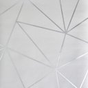 Ver imagem 3 de PAPEL DE PAREDE IMPORTADO GEOMETRICO CINZA C/ PRATA