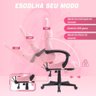 Cadeira Gamer Phyton Fly - Rosa - 5