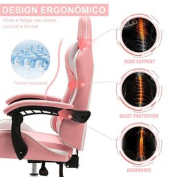 Cadeira Gamer Phyton Fly - Rosa - 4