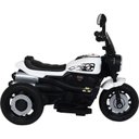 Ver imagem 4 de Moto Eletrica Infantil 3 Rodas Freeway King 6v Branco - Belfix