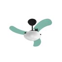 Ver imagem 2 de Ventilador de Teto Venti-delta Inverter Space Preto 3 Pás Verde Bivolt