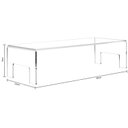 Ver imagem 6 de 2 suportes expositor rack de acrílico transparente para figuras colecionáveis e sobremesas Make Lase