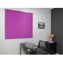 Ver imagem 1 de Persiana Horizontal PVC 25mm Color 160larg x 140alt Violeta - Pronta para instalar