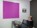 Ver imagem 1 de Persiana Horizontal PVC 25mm Color 160larg x 140alt Violeta - Pronta para instalar