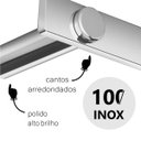 Ver imagem 3 de Papeleira para Banheiro Acessório Porta Rolo de Papel Higiênico Grego Metal Alto Brilho Patmos