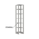 Ver imagem 3 de Estante Closet 40cm com 6 Prateleiras - Branco