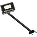 Ver imagem 7 de 08 Suportes Refletor Base Reta Braço 60 Cm 8 Cjts - Preto