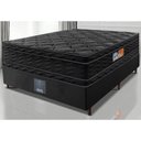 Ver imagem 1 de Cama Box Casal Colchão Ortofirm Black + Box 138x188x71 Double Face Espuma D33 Preto