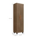 Ver imagem 2 de Armário Multiuso Lite Carvalho Oak 2 Portas 181cm Altura Área de Serviço Mdp