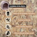 Ver imagem 4 de Casinha Madeira para Cachorro Cães N3 Ecológica Iglu Casa