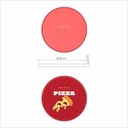 Ver imagem 3 de Prato Tramontina Pizza em Polipropileno Cinza 20 Cm