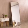 Espelho Grande Retangular com Moldura Metal Corpo Inteiro 170x70 Cm C/suporte de Chão - 8