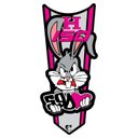 Ver imagem 1 de Adesivo Faixa Gravata sem Resina Moto Cg 150/160 Pernalonga Rosa