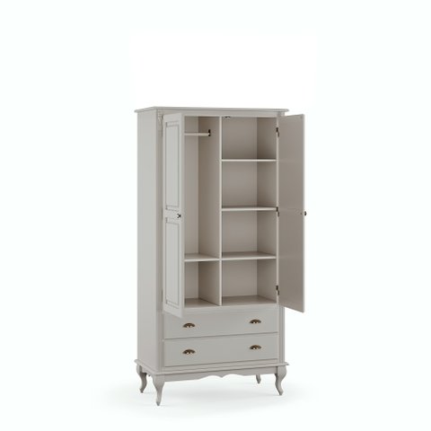 Roupeiro Hannover 2 Portas 2 Gavetas - 60818