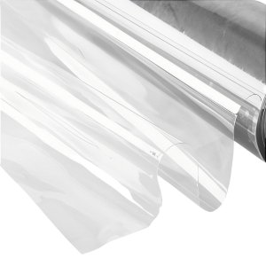 Kit 4 Toalhas de Mesa Quadrada 70x70 Plástico Transparente