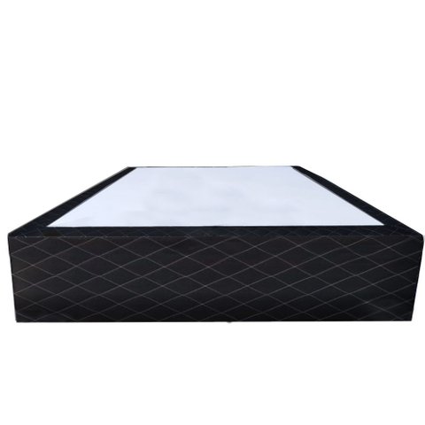 Base Box Casal NK Camas Poliéster Preto 40x138x188