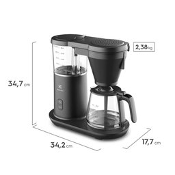 Cafeteira Elétrica Electrolux Preta Automática Expert Cmp70 - 127v - 11