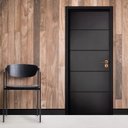Ver imagem 2 de Folha de Porta Madeira Laqueada 210x70cm Frisada Casablanca Preto