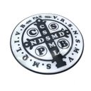 Ver imagem 1 de Adesivo Medalha de São Bento Branco Resinado Médio Fornecedor 6 F6-ct8-167-a