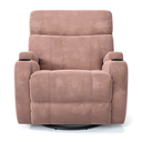 Ver imagem 2 de Poltrona do Papai Reclinável em Tecido Suede Cor Rosa Nude Elétrica - Modelo Imperial