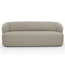 Ver imagem 3 de Sofá 2 Lugares Orgânico para Sala de Estar Living 170cm Heidy F04 Linho Bege - Lyam Decor
