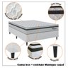 Cama Box com Colchão Casal Molas Ensacadas 138x188cm - Vianossa - 11