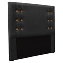 Ver imagem 2 de Cabeceira Queen 160cm Veludo Gênova Preto