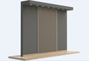 Ver imagem 1 de Painel Ripado Metálico Lystra Areia – Kit 5,90 M² | Infinity Wall - Kingspan Isoeste
