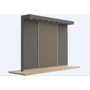 Ver imagem 1 de Painel Ripado Metálico Lystra Areia – Kit 5,90 M² | Infinity Wall - Kingspan Isoeste