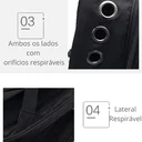Ver imagem 4 de Mochila para Transporte Pets Cães Gato Cachorro:azul/branco