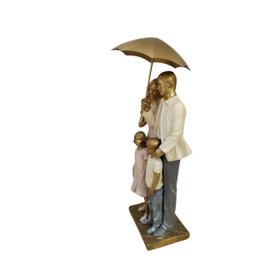 Espressione Mabruk Casal com Filhos Familia Original Estátua - 6